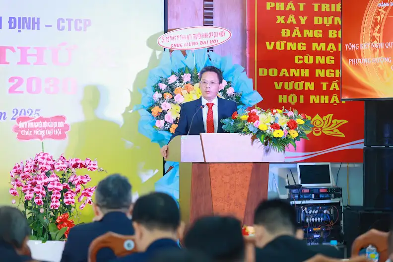 Đồng chí Nguyễn Hoàng Hải – Bí thư Đảng ủy, Tổng Giám đốc Tổng Công ty PISICO Bình Định