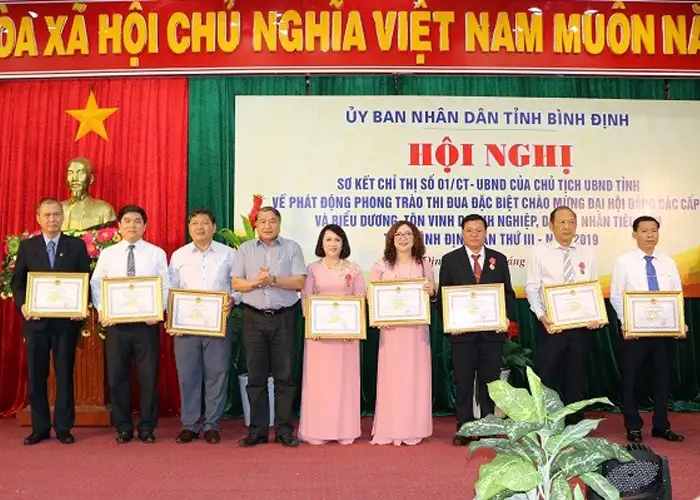 UBND tỉnh Bình Định trao tặng danh hiệu Doanh nghiệp tiêu biểu năm 2019 cho pisico