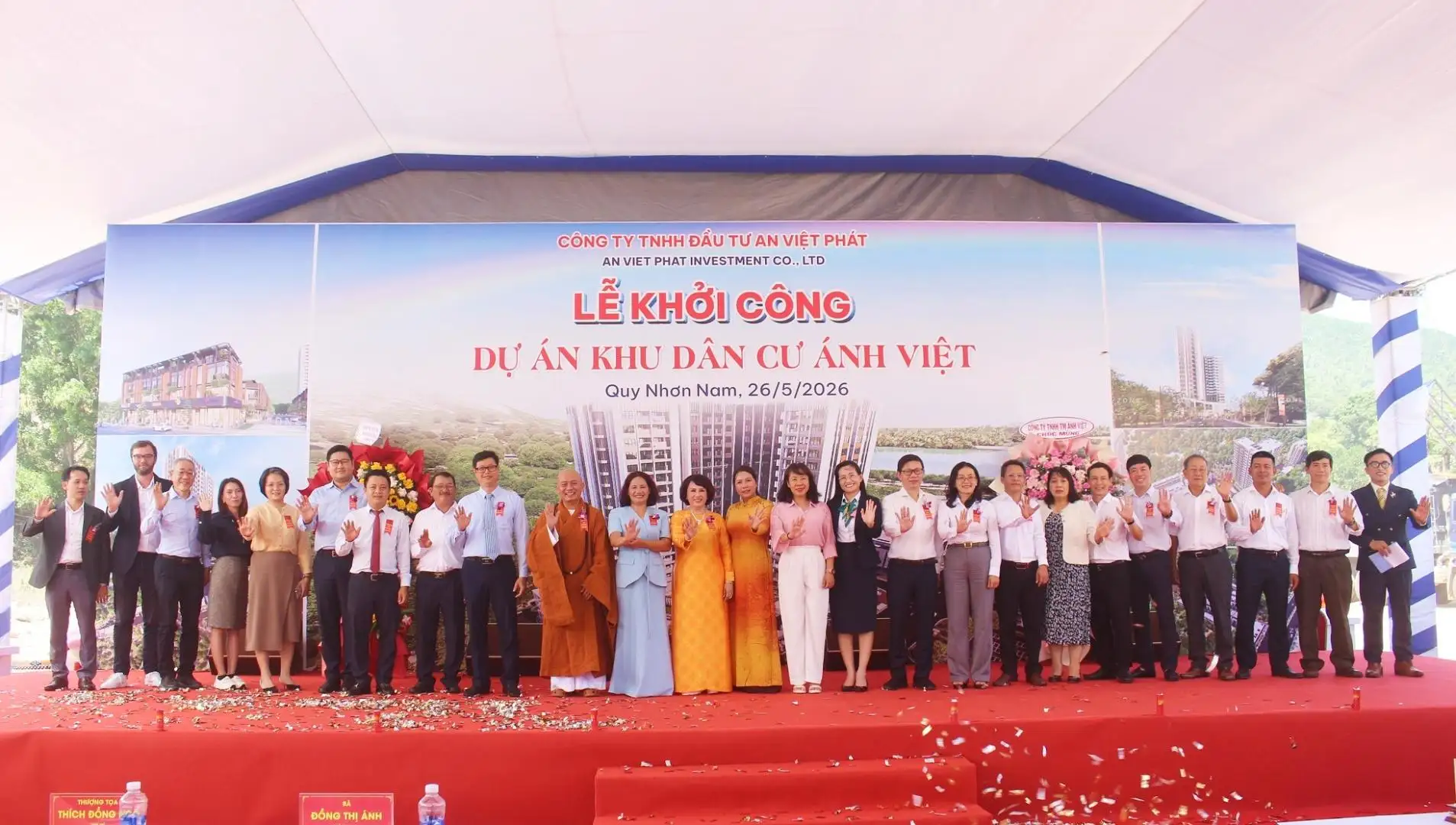 khởi công Dự án Khu dân cư Ánh Việt