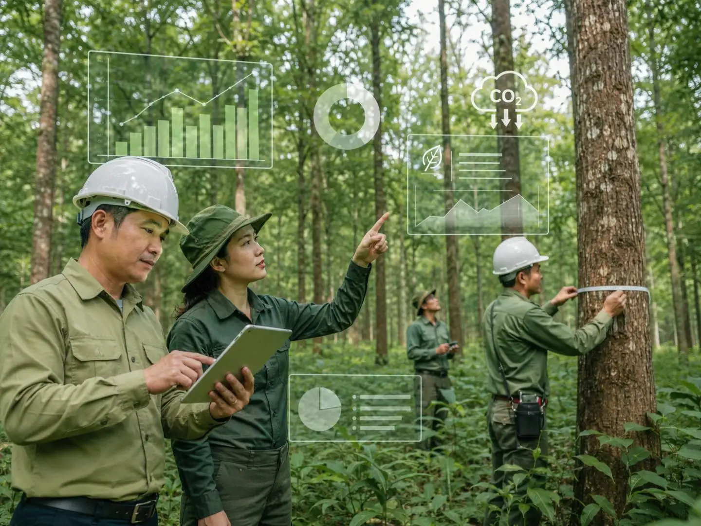 hoạt động cung ứng và sử dụng dịch vụ hấp thụ, lưu giữ tín chỉ carbon phải bảo đảm công khai, minh bạch