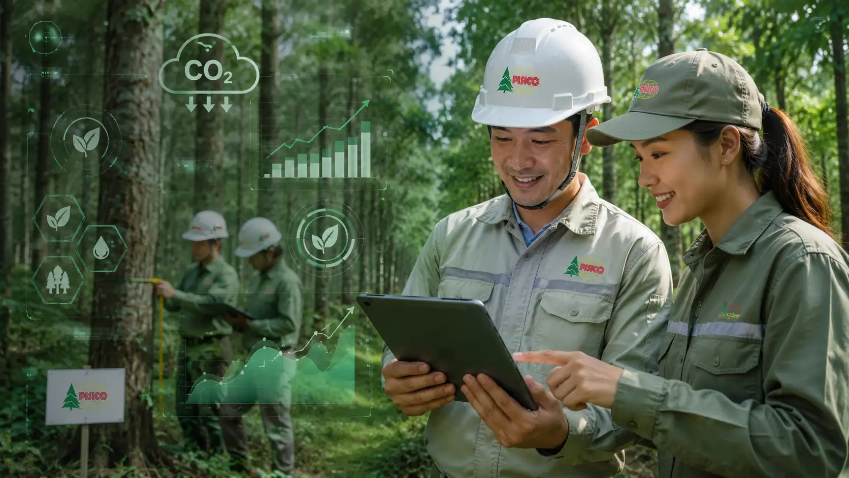 Carbon rừng là giá trị carbon được hấp thụ và lưu giữ trong hệ sinh thái rừng.