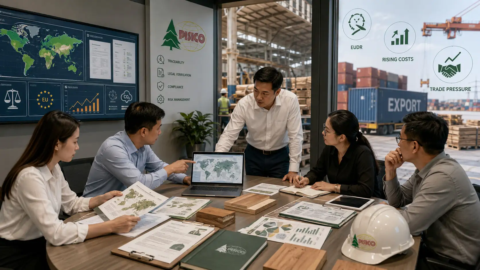 ngành chế biến gỗ xuất khẩu Việt Nam