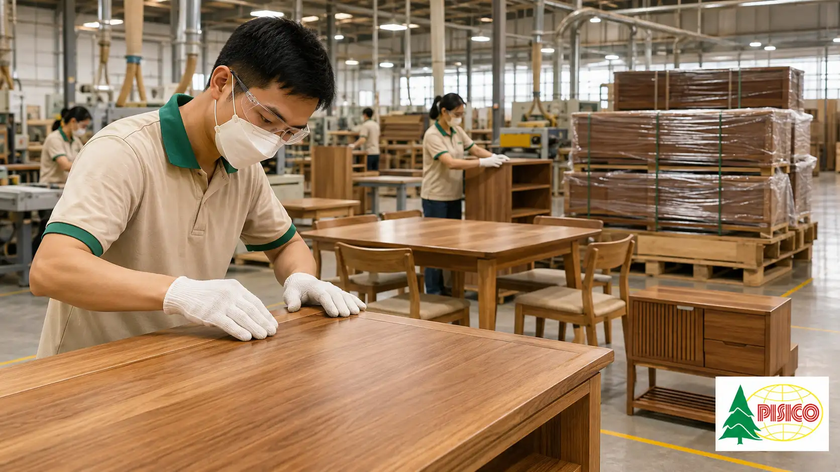 pisico sản xuất đồ gỗ