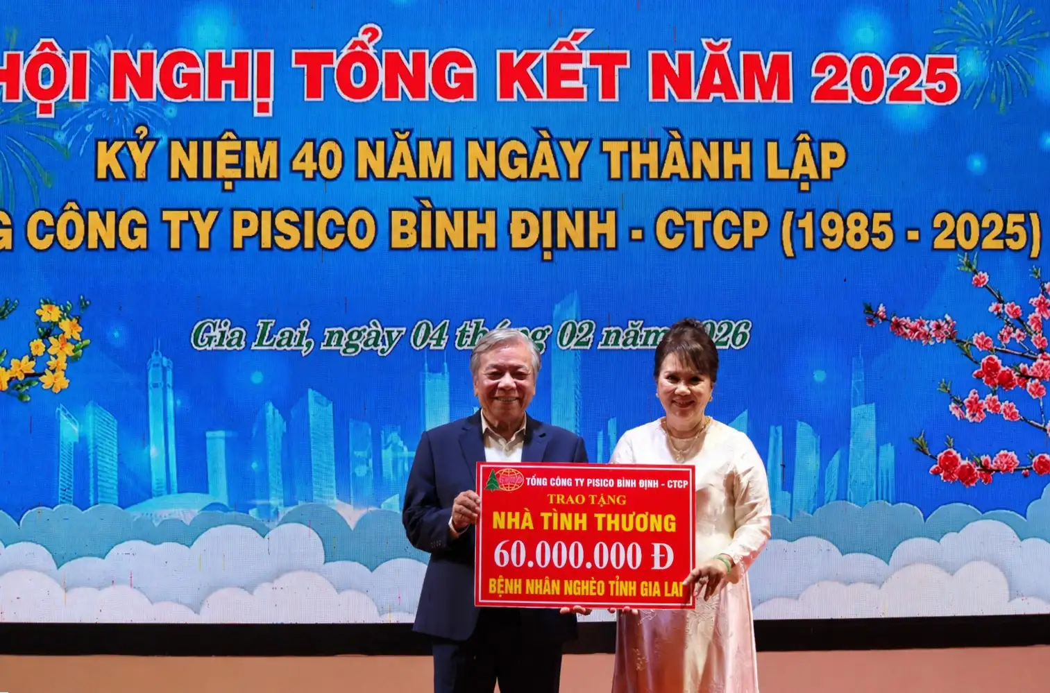 PISICO tặng nhà tình thương cho bệnh nhân nghèo tỉnh Gia Lai